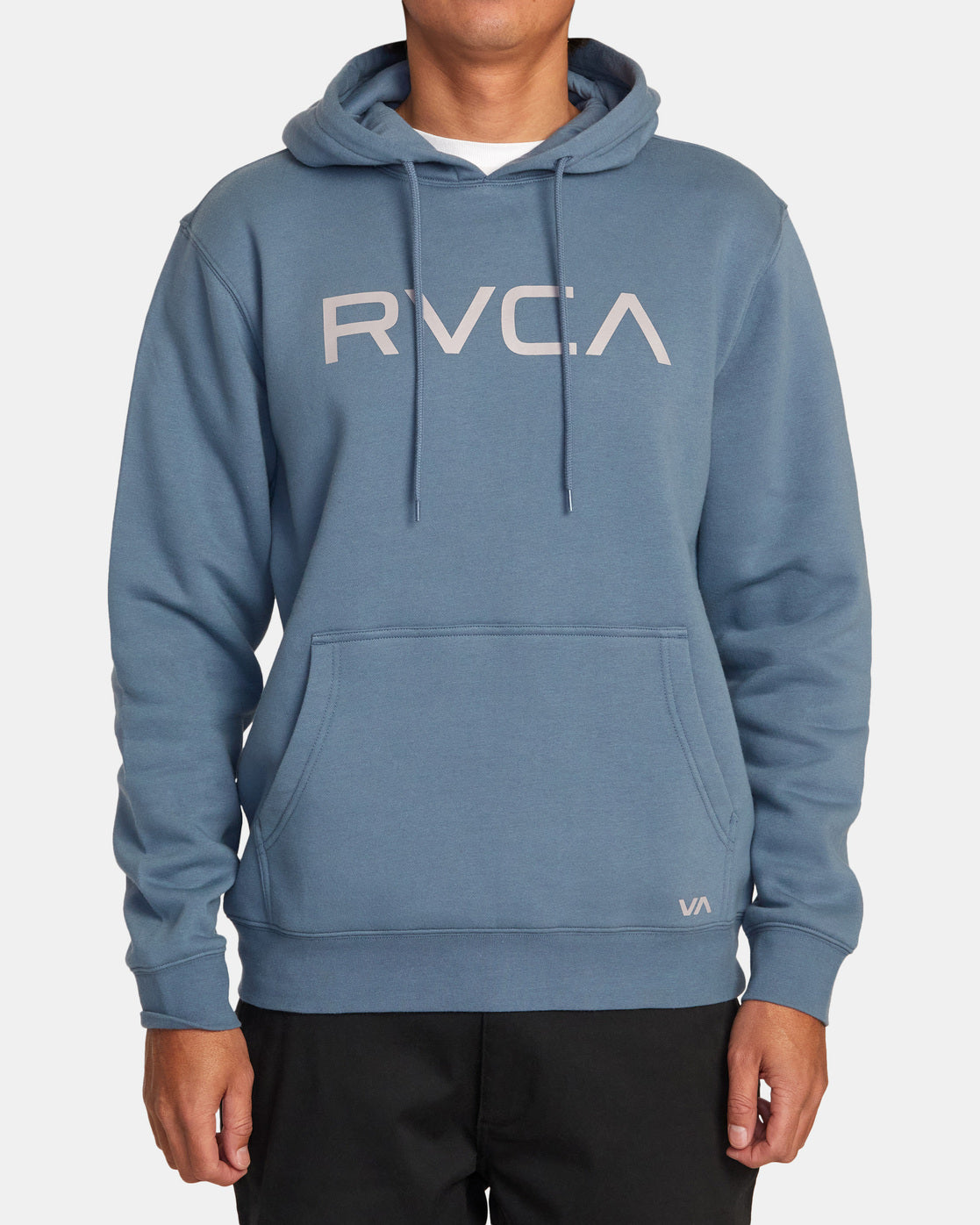 RVCA Men's Matty Hoodie – Heavyweight Cotton Fleece Pullover With Logo Print