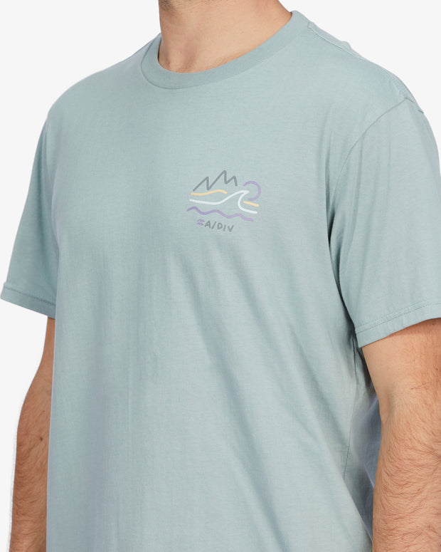A/Div Peaks Organic Short Sleeve T-Shirt