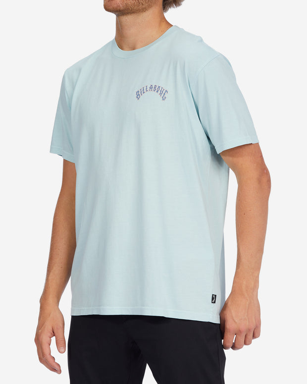 Arch Wave Washed Short Sleeve T-Shirt
