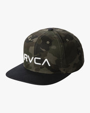 RVCA TWILL II SNAPBACK HAT